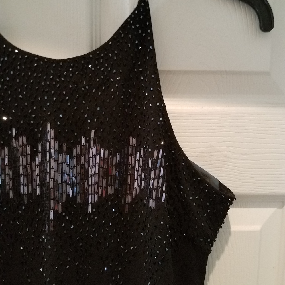 Cachet black maxi spaghetti strap dress - Picture 2 of 14